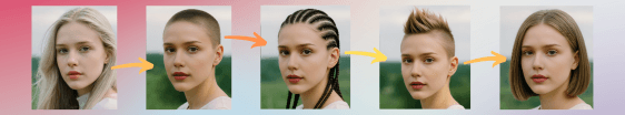 Try New Hair Styles Instantly